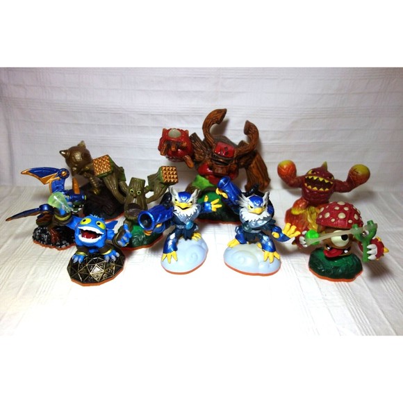 Skylanders Giants Lot of 9 Figures Orange Bottom (Activision) - Picture 1 of 12